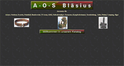 Desktop Screenshot of aos-blaesius.de